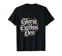 Traditional Latin Mass Gloria Excelsis Deo Glory Highest God T-Shirt