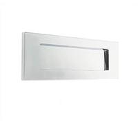 Traditional Letter Plate Polished Chrome 279 x 89mm