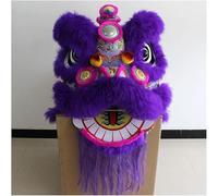 Traditional Lion Dance Costume for Outdoor Performances and Cultural Shows