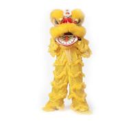 Traditional Lion Dance Mascot Costume for Kids Festival Performance