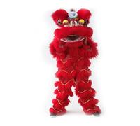 Traditional Lion Dance Mascot Costume for Kids Festival Performance