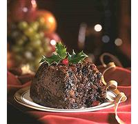 Traditional Luxury Christmas Pudding with Vine Fruits by Matthew Walker - Suitable for Vegetarians - Serves 8-800g