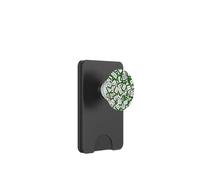 Traditional Mahjong Tiles In Scattered Pattern v2 PopSockets PopWallet for MagSafe