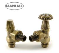 Traditional Manual Radiator Valves - Abbey Style - Cast Iron Radiators
