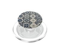 Traditional Mediterranean Mosaic Tile Pattern PopSockets PopGrip for MagSafe