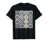 Traditional Mediterranean Mosaic Tile Pattern T-Shirt