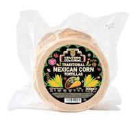 Traditional Mexican Corn Tortillas by Cultura Del Chile - Gluten Free & Vegan. Ideal for Authentic Tacos. 3 Packs x 8 Tortillas - 15cm