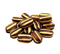 Traditional Mint Humbug Hard Boiled Sweets with Chewy Toffee Centre - Individually Wrapped Mint Candy - Vegetarian & Gluten Free Confectionery (2kg, Old Fashioned Humbugs Mint flavoured)