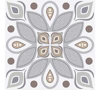 Traditional Modern Art Tile transfers Stickers Peel and Stick Room Wall Decor self Adhesive Vinyl Decals Kitchen Bathroom backsplash Vintage Victorian Moroccan Mosaic (3) Pack of 10