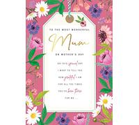 Traditional Mother's Day Card Mum - 9 x 6 inches - Regal Publishing, C88329