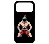 Traditional Muay Thai Fighter Kneeling Warrior Case for iPhone 17 Pro Max