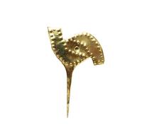 Traditional Nigerian Wedding Hair Pins, Brass and Iron, Edo Bridal Okuku Accessories (Option 1)