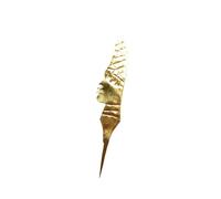 Traditional Nigerian Wedding Hair Pins, Brass and Iron, Edo Bridal Okuku Accessories (Option 10)