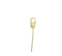 Traditional Nigerian Wedding Hair Pins, Brass and Iron, Edo Bridal Okuku Accessories (Option 8)