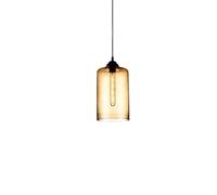 Traditional Northern Europe Glass Chandelier Single Head Creativity Vintage Industrial Wind Bar Counter Light Fixture Bar Restaurant Cafe Living Room Chandelier Drop Off Line Adjustable Fixtures