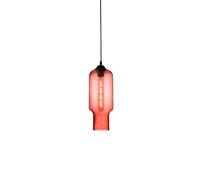 Traditional Northern Europe Glass Chandelier Single Head Creativity Vintage Industrial Wind Bar Counter Light Fixture Bar Restaurant Cafe Living Room Chandelier Drop Off Line Adjustable Fixtures
