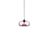 Traditional Northern Europe Glass Chandelier Single Head Creativity Vintage Industrial Wind Bar Counter Light Fixture Bar Restaurant Cafe Living Room Chandelier Drop Off Line Adjustable Fixtures