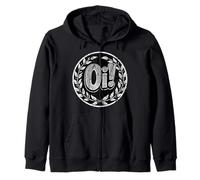 Traditional Oi Skinhead Punk-Rock Zip Hoodie