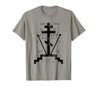 Traditional Orthodox Cross, Calvary Cross Orthodox Church T-Shirt