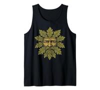 Traditional Pagan Green Man Tank Top