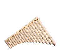 Traditional Pan Flute 16 Pipe Or 18 Pipe Panpipe With Sliding Windpipe Beginner Friendly Wind Instrument White(2)