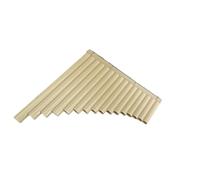 Traditional Pan Flute 16pipe Panpipes Are Easy For Beginners To Learn 18 Pipe Are Suitable For Adults And Are In The Key Of C(White 16-tube)