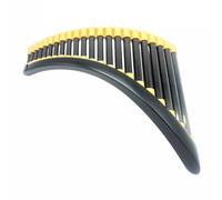 Traditional Pan Flute Carbon Fiber Pan Flute Forehand Backhand Right Hand Sound Therapy Beginner 22 Pipe G Tune Healing Musical Instruments(Backhand Left A)