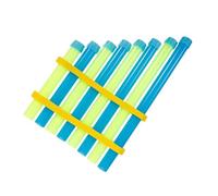 Traditional Pan Flute DIY Panpipe Mini Plastic Musical Instrument Set Self Assembled And Suitable For Music Education And Science Projects