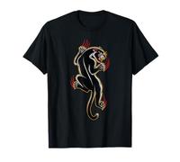 Traditional Panther Tattoo art Graphic, Old School tattoo T-Shirt