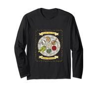 Traditional Passover Meal Seder Dinner Vintage Pesach Long Sleeve T-Shirt