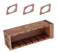 Traditional Peanut Wood Coffee Filter Basket Heat Immune Substance Long Permanent Execution Dense Size Tasteful Kitchen Coffee Implements