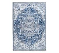 Traditional Persian Anti-Shed Easy To Clean Area Rug The Rug Shop UK Blue 160cm x 230cm