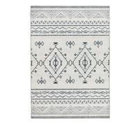 Traditional Persian Anti-Shed Easy To Clean Area Rug The Rug Shop UK White 120cm x 170cm