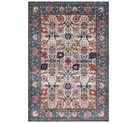 Traditional Persian Easy To Clean Stain-Resistant Area Rug The Rug Shop UK Beige 155cm x 230cm