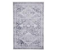 Traditional Persian Easy To Clean Stain-Resistant Area Rug The Rug Shop UK Grey 120cm x 170cm