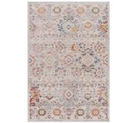 Traditional Persian Easy To Clean Stain-Resistant Area Rug The Rug Shop UK White 120cm x 170cm