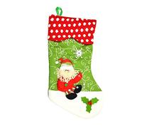 Traditional Personalised Luxury Santa Stocking Sack Sock Gifts Xmas Decorations Toys Sweets Fun 50cm Toe To Top Long Santa