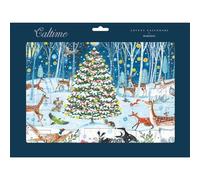 Traditional Picture Advent Calendar Winter Wonderland Christmas Countdown Gift - Caltime - By Caltime - Enchanting Design, Winter Forest Scene, Joyful Gift, 24 Doors To Open, Memorable Keepsake