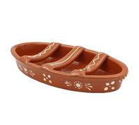 Traditional Portuguese Clay Terracotta Sausage Roaster (N. 1 Small)