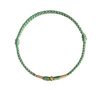 Traditional Red Rope with Golden Bead Hand-Woven Good Luck Bangle Accessory Unique Sisters Gift Teen Girls Jewelry
