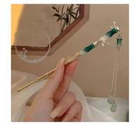 Traditional Retro Hairpins 2pcs Elegant Hair Clip Tassel Stick Traditional Floral Design Hairstyle Accessory Women Jewelry Hairpin Hairneedle(Style C)