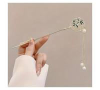 Traditional Retro Hairpins 2pcs Elegant Hair Clip Tassel Stick Traditional Floral Design Hairstyle Accessory Women Jewelry Hairpin Hairneedle(Style D)