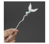 Traditional Retro Hairpins 2pcs Ice Crystals Hairpin Classic Bowknot Hair Sick Fork Chinese Style Wedding Vintage Metal Bridal Bun Jewelry(Color-04)