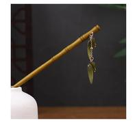 Traditional Retro Hairpins 2pcs Vintage Wooden Hair Sticks For Women Girls Moon Tassel Hairpin Clip Headwear Jewelry(Color-10)