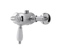 Traditional Round Concealed Manual Shower Valve (1 Outlet) - Chrome