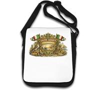Traditional Saudi Arabian Heritage Scene Shoulder Bag White