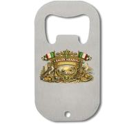 Traditional Saudi Arabian Heritage Scene Stainless Steel Bottle Opener Silver