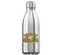 Traditional Saudi Arabian Heritage Scene Vacuum Insulated Thermal Water Bottle Silver