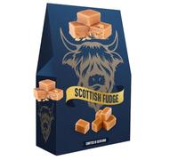 Traditional Scottish Sweets Variety Carton 150g - Highland Toffee, Scottish Fudge,Butter Tablet,Edinburgh Rock - Bch (1 x Pack, Scottish Fudge)