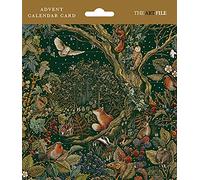 Traditional Secret Garden Advent Calendar - 24 Door Woodland Wildlife Design